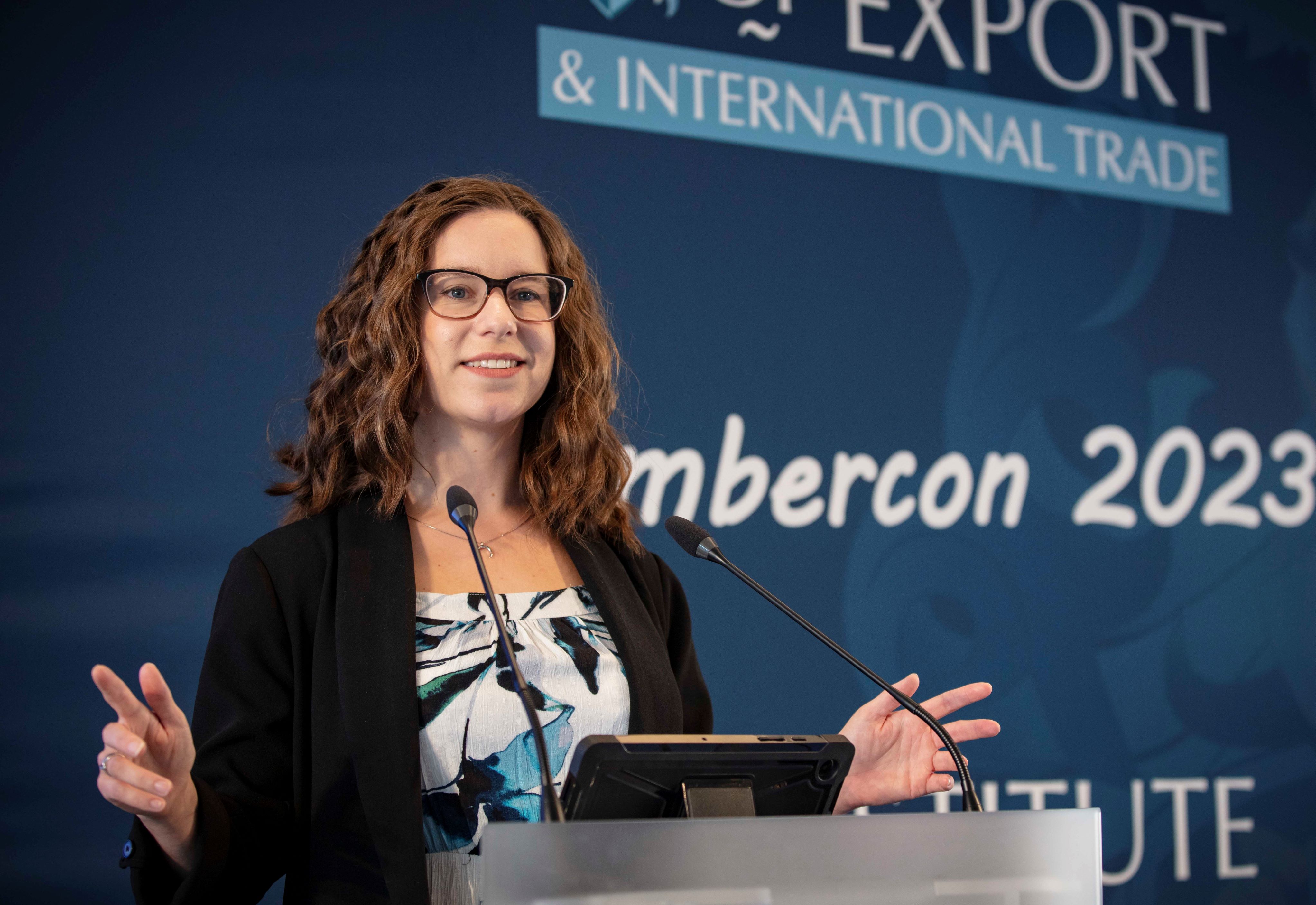 Helen Hastie, IOE&IT membership engagement manager, at MemberCon23