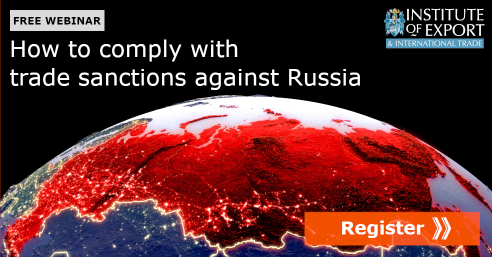 Russia sanctions webinar