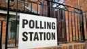 Pollingstationsign