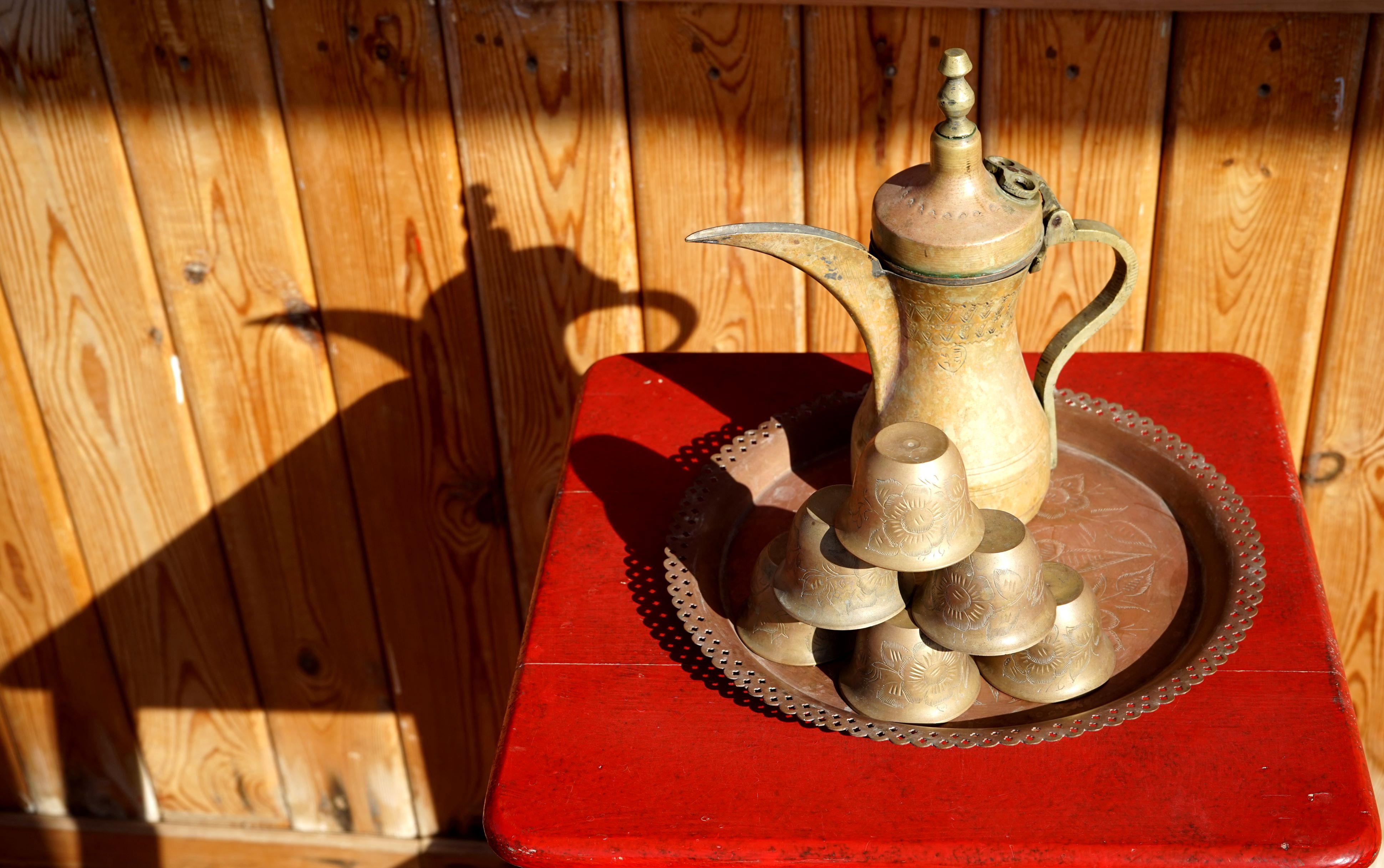 Coffee cups in Yemen