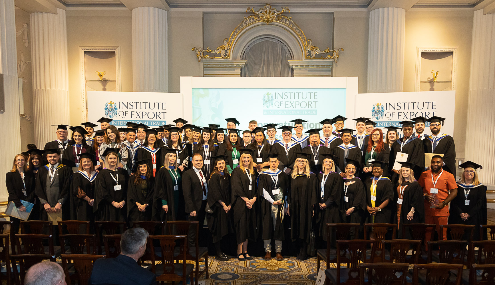 Graduation Ceremony 2022 All graduates in Mansion House